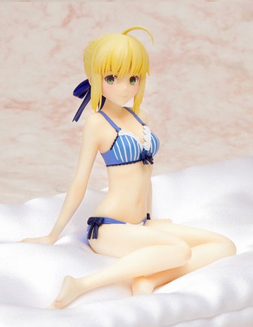 Saber, Fate/Stay Night, Fate/Stay Night: Unlimited Blade Works, Wave, Pre-Painted, 1/8